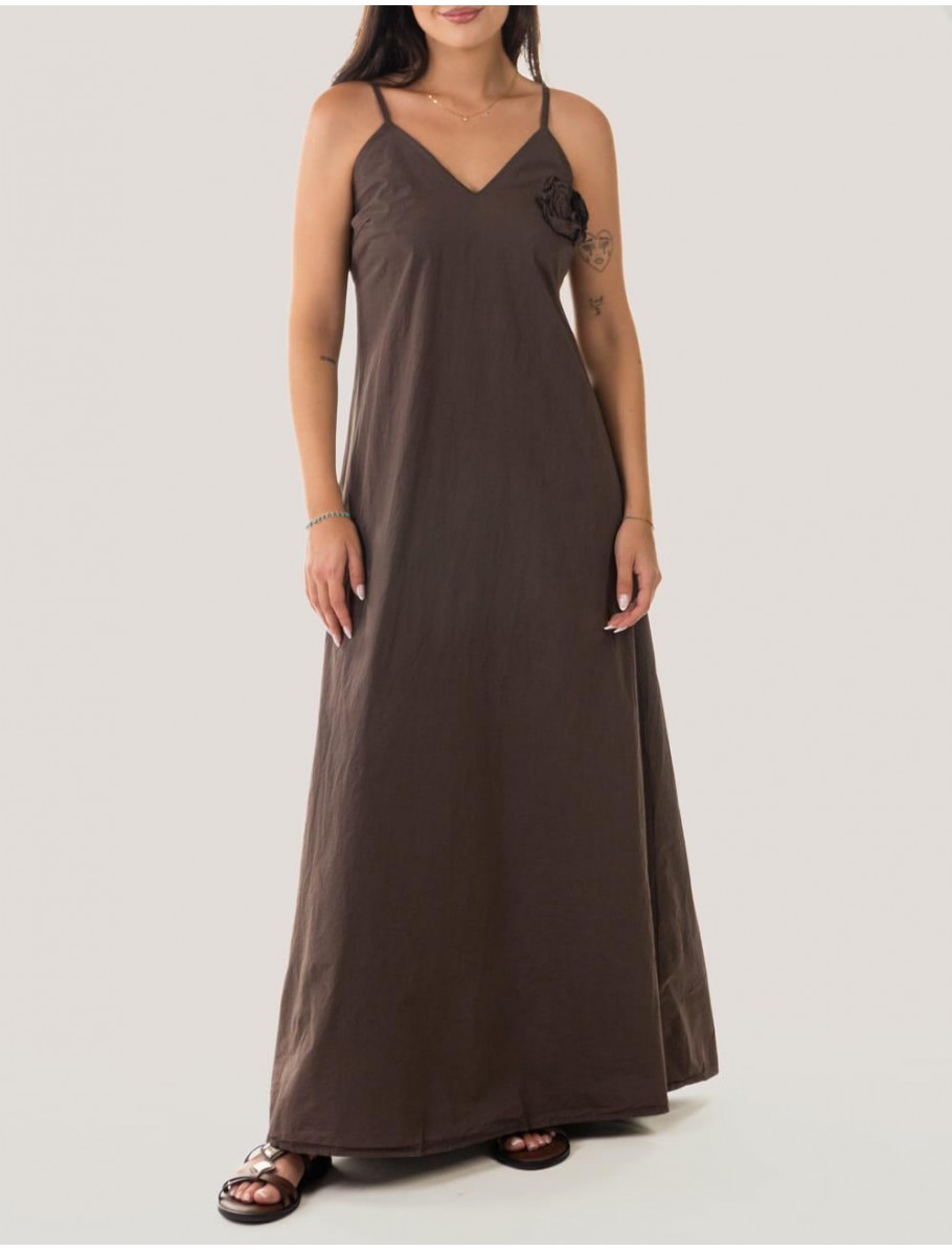 VESTIDO OBVIO NEY MARRoN