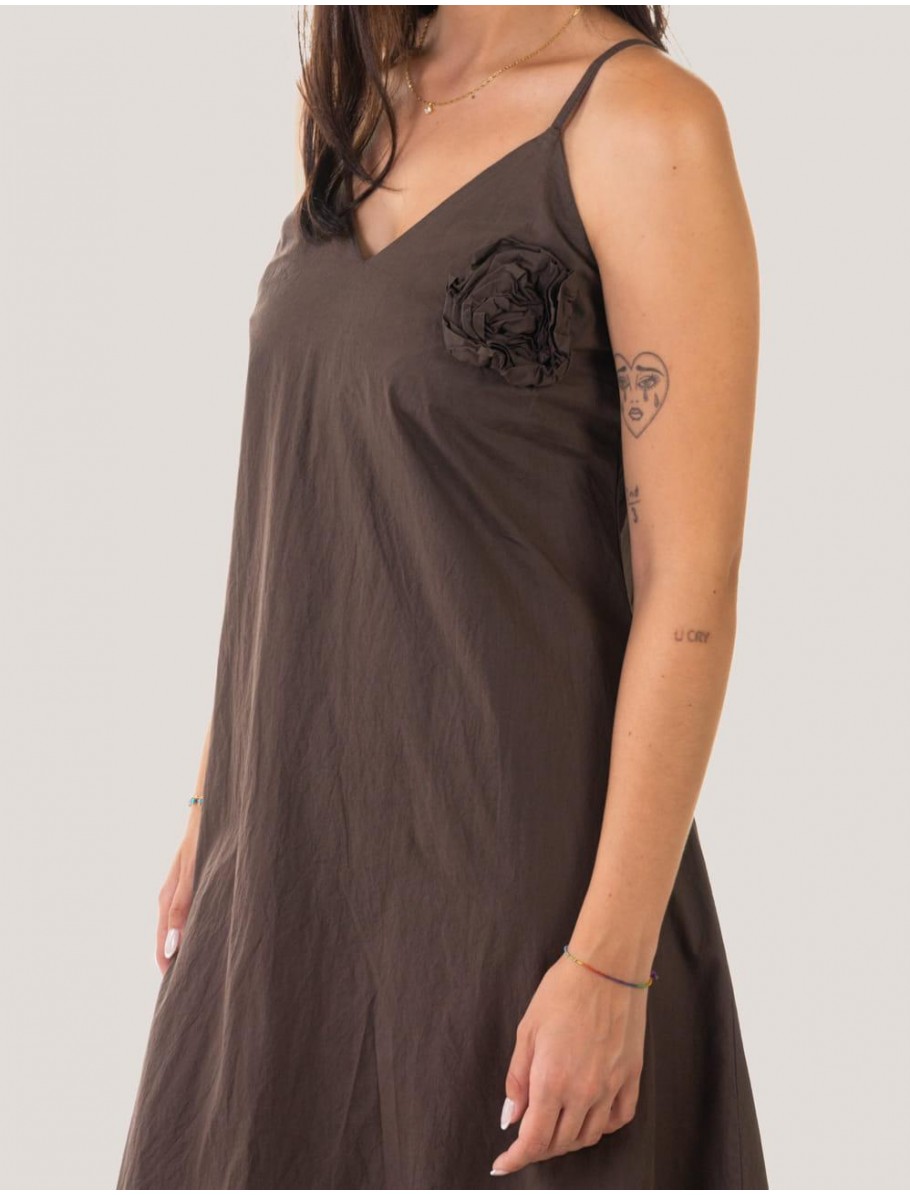 VESTIDO OBVIO NEY MARRoN