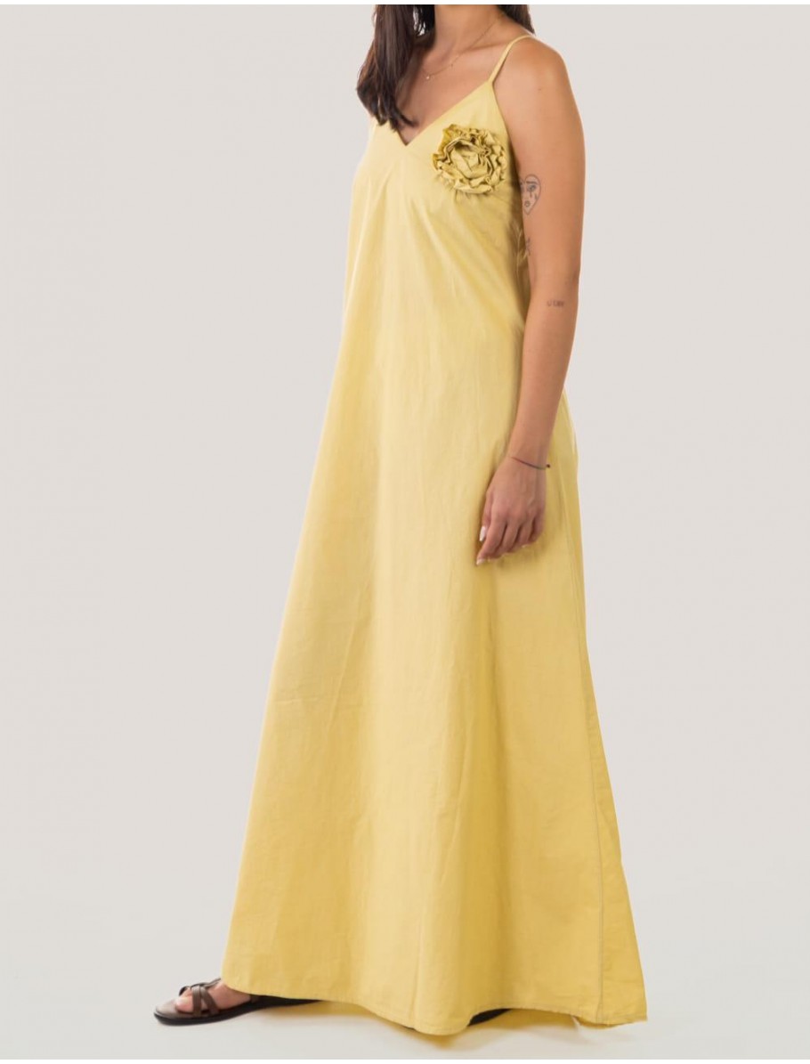 VESTIDO OBVIO NEY AMARILLO
