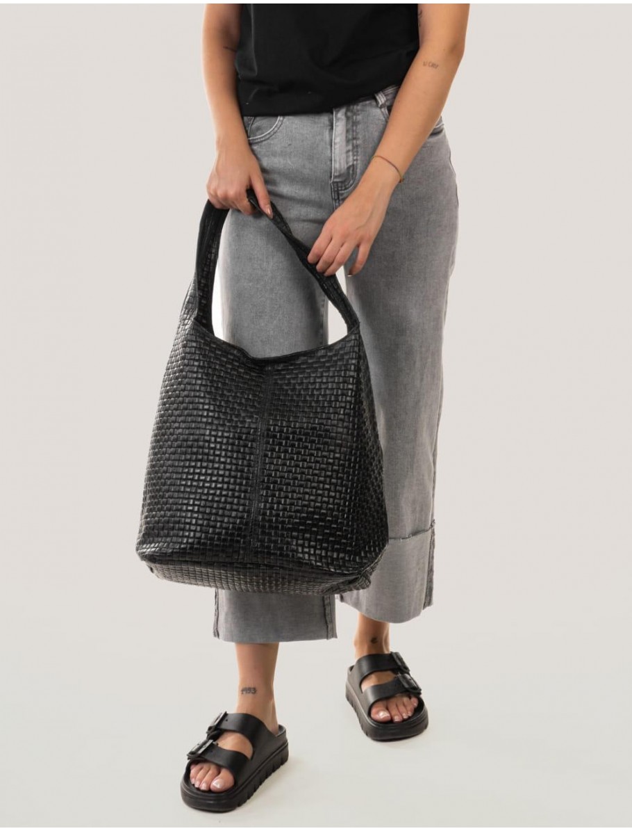 BOLSO OBVIO COMPLEMENTOS RUTIA NEGRO