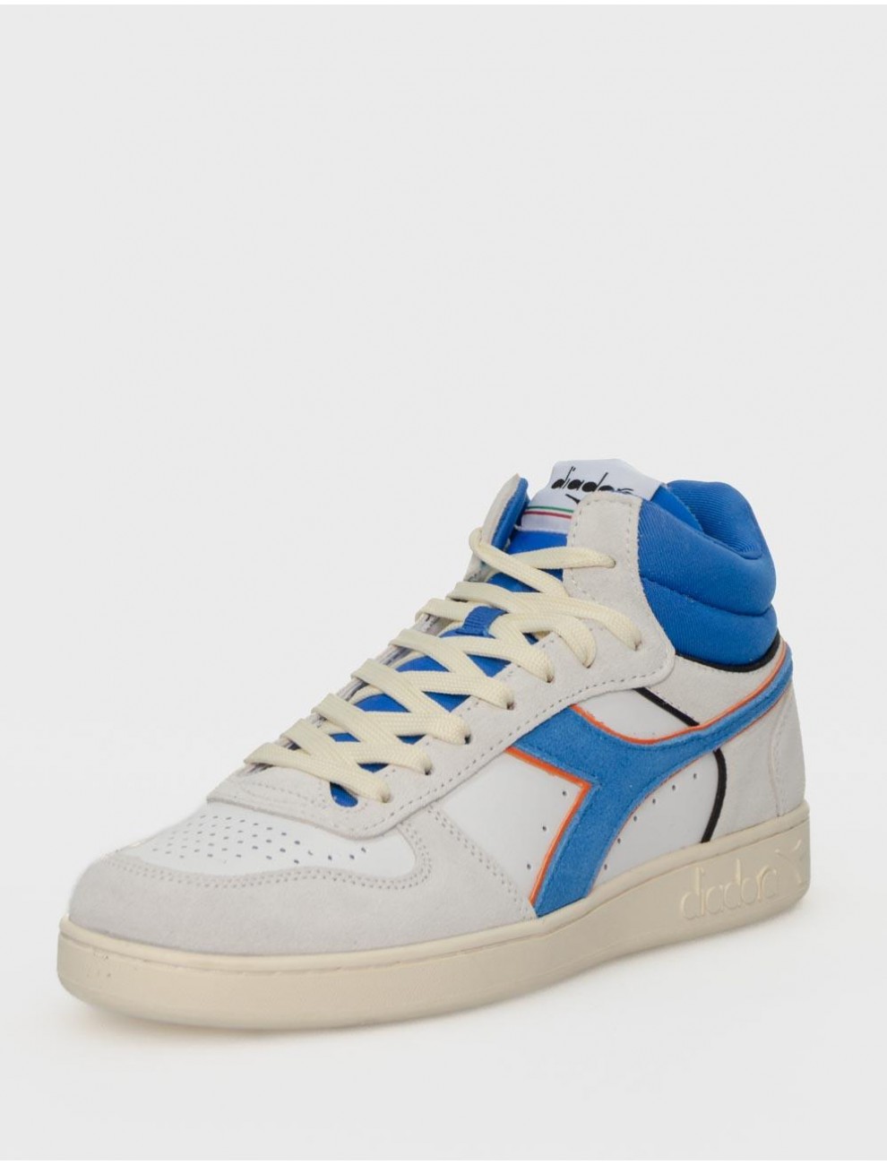  Diadora Magic Basket - Tenis deportivos con cordones para hombre,  corte demi, Icona, casuales, color blanco, Blanco : Ropa, Zapatos y Joyería