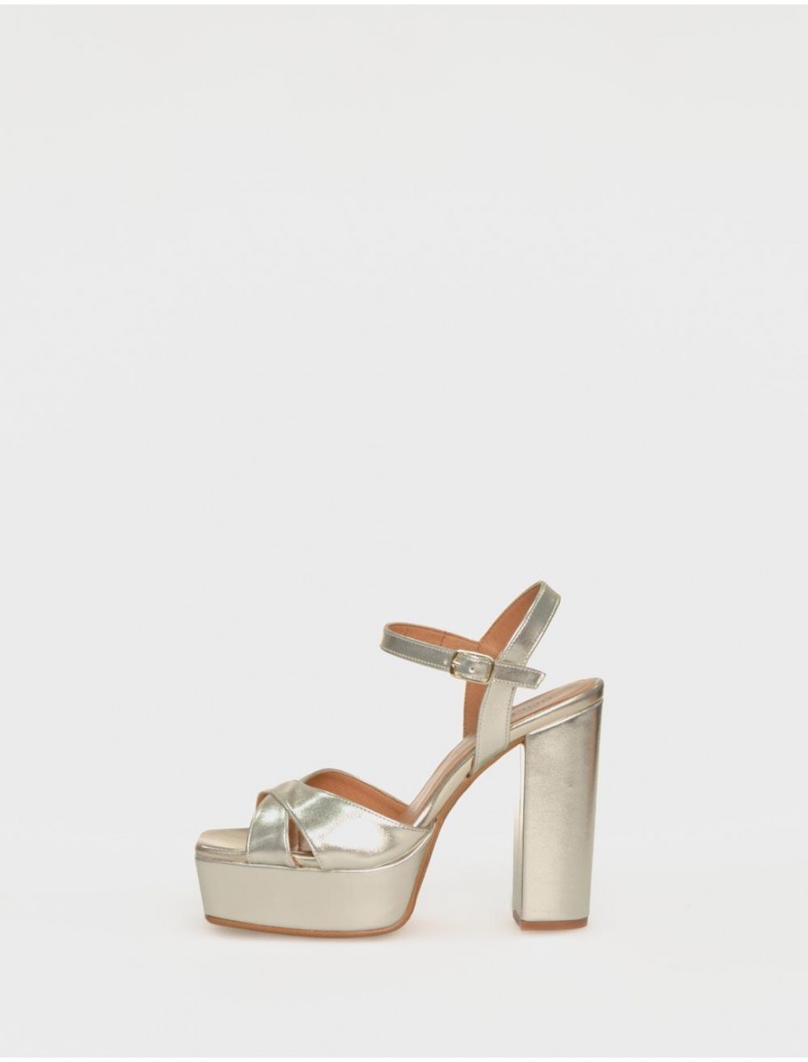 SANDALIAS COLETTE 2305 PLATINO