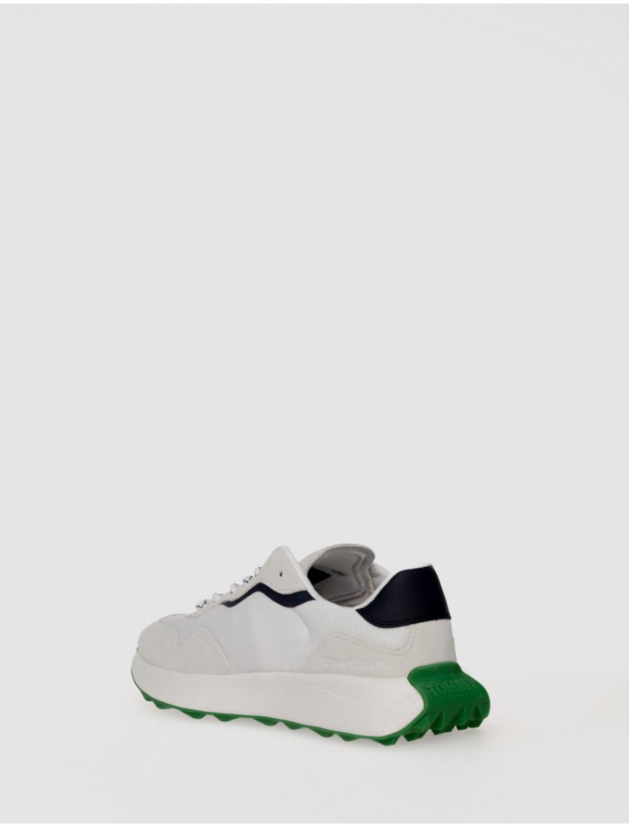 ZAPATILLA TOMMY HILFIGER TOMMY JEANS RUNNER OUTSOLE BLANCO
