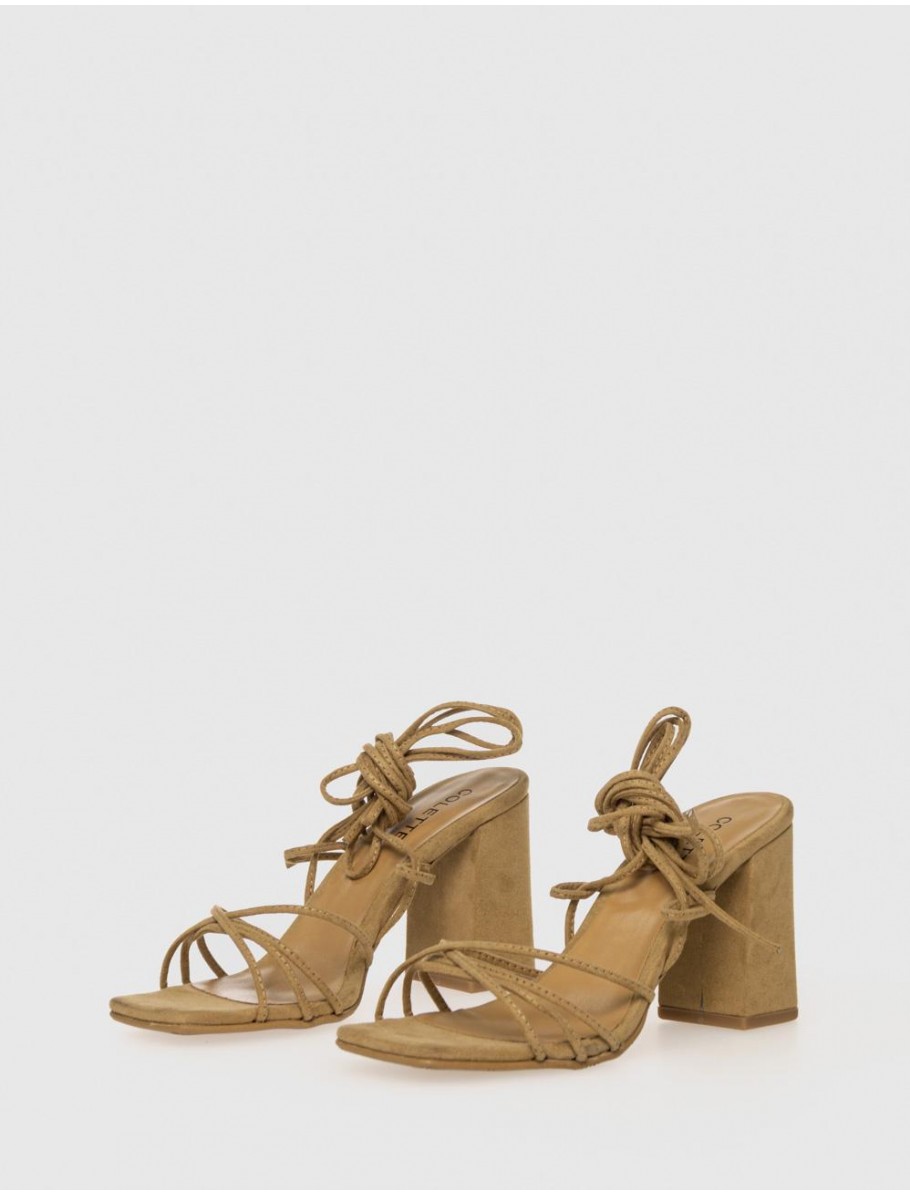 SANDALIA COLETTE 2277 CUERO