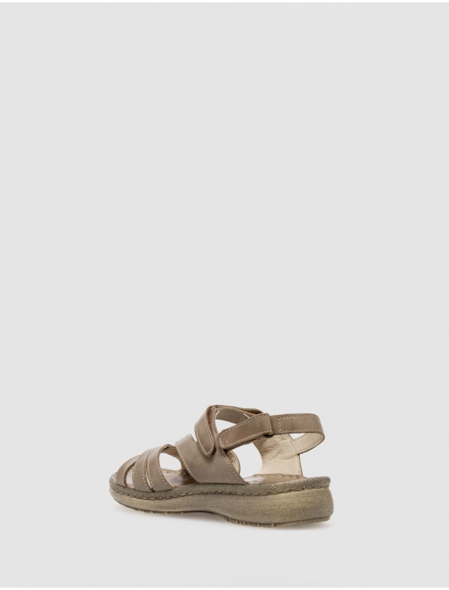 SANDALIA WALK FLY 3096 16170 TAUPE