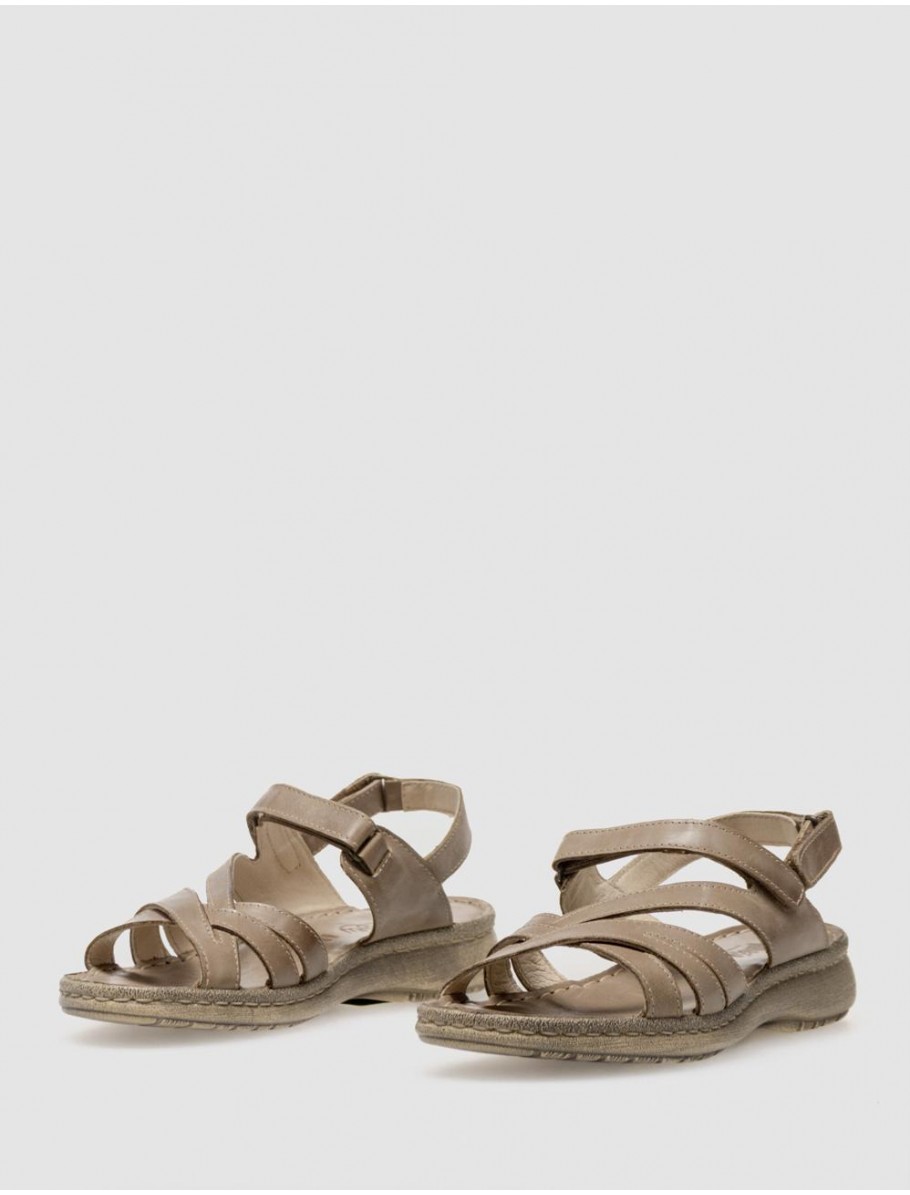 SANDALIA WALK FLY 3096 16170 TAUPE