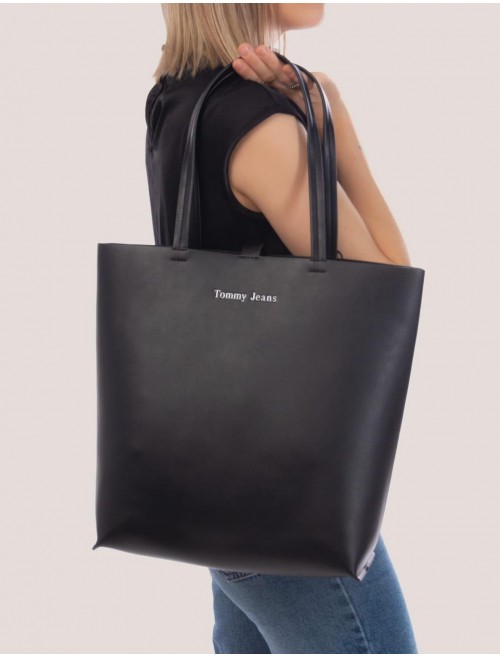 BOLSO MUJER TOMMY HILFIGER TJW MUST NORTH SOUTH TOTE NEGRO