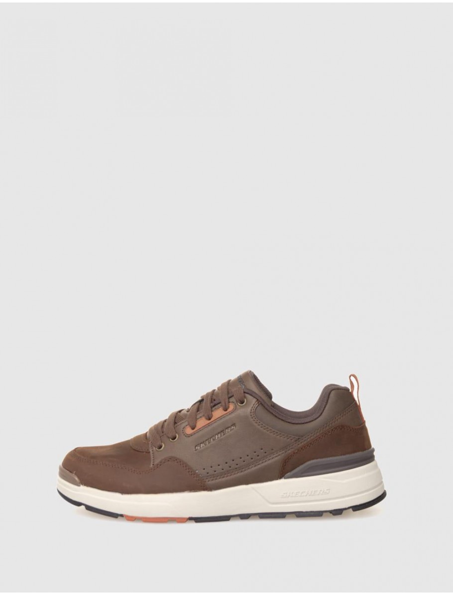 ZAPATILLA SKECHERS RELAXED FIT ROZIER MANCER MARRoN