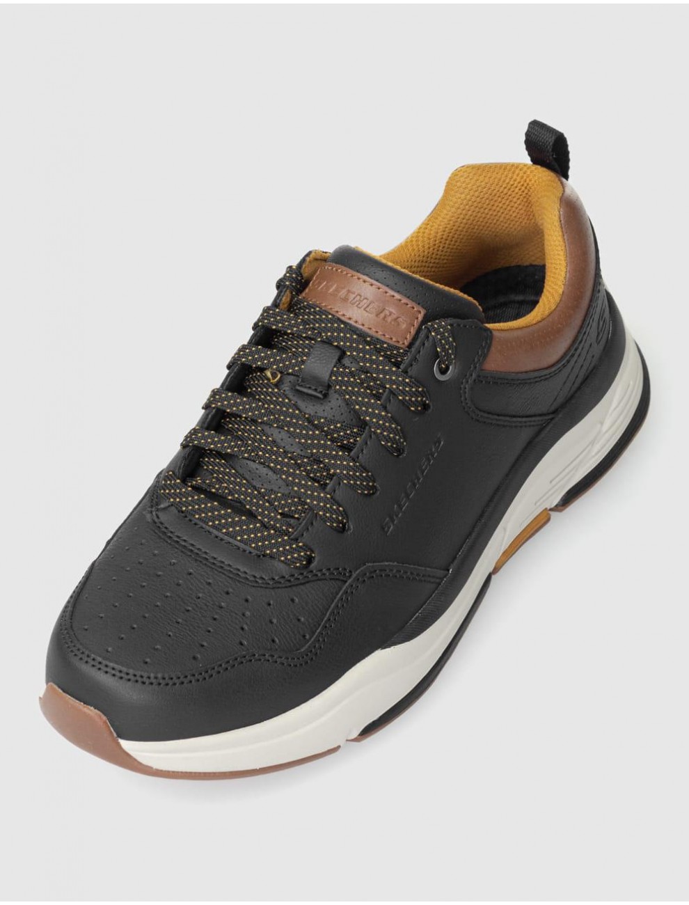 Skechers relaxed shop fit hombre negro