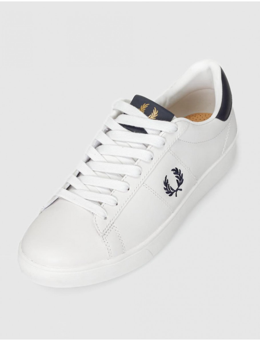 ZAPATILLA FRED PERRY B4334 SPENCER LEATHER BLANCO