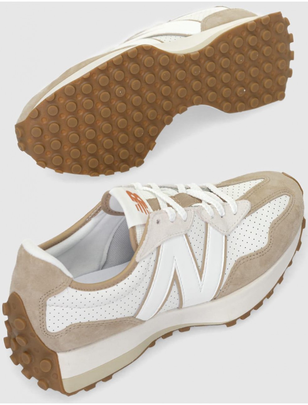 Zapatillas deportivas sneaker de mujer NEW BALANCE ms327mp color beige