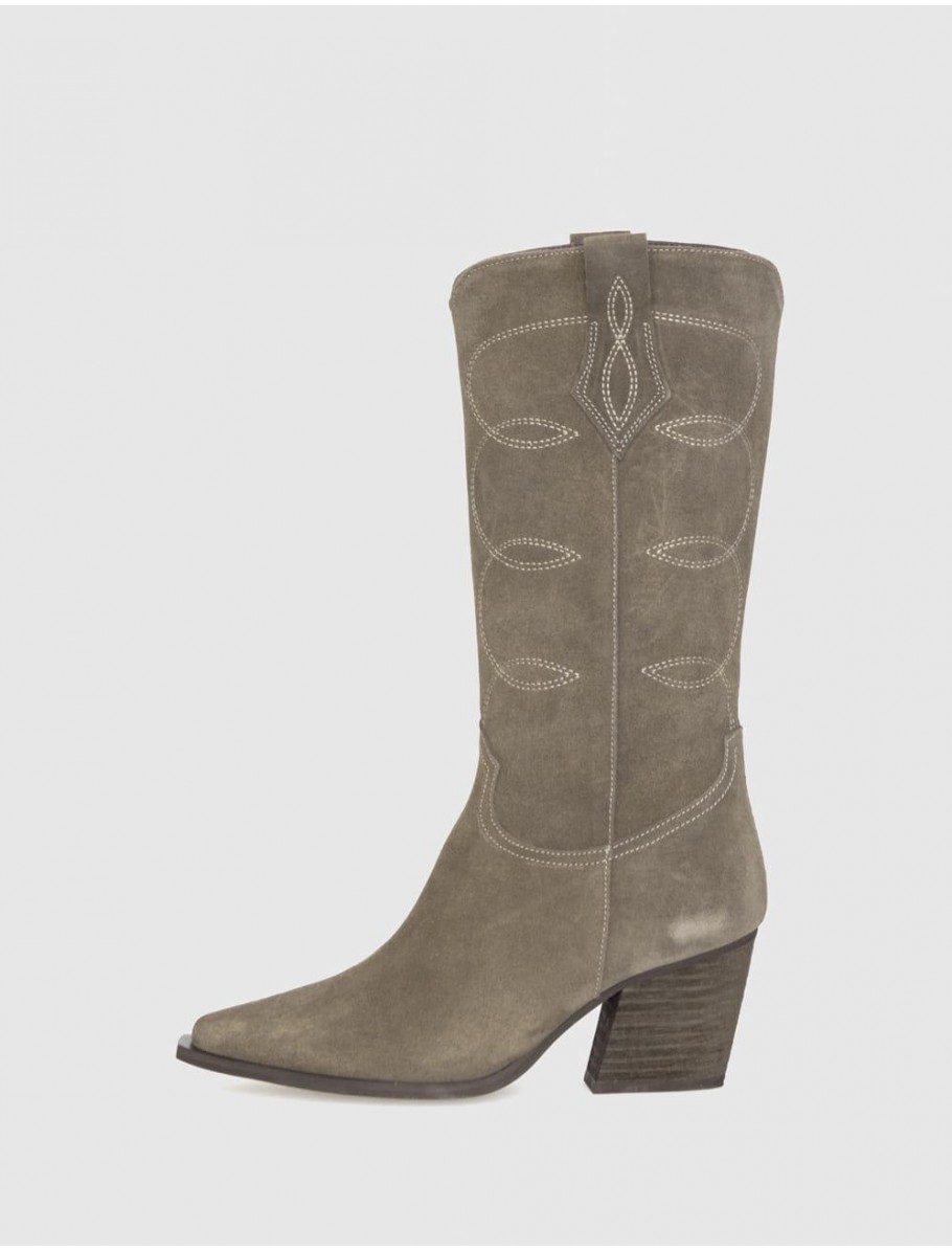 BOTA MUJER VIENTY GIVEN TAUPE