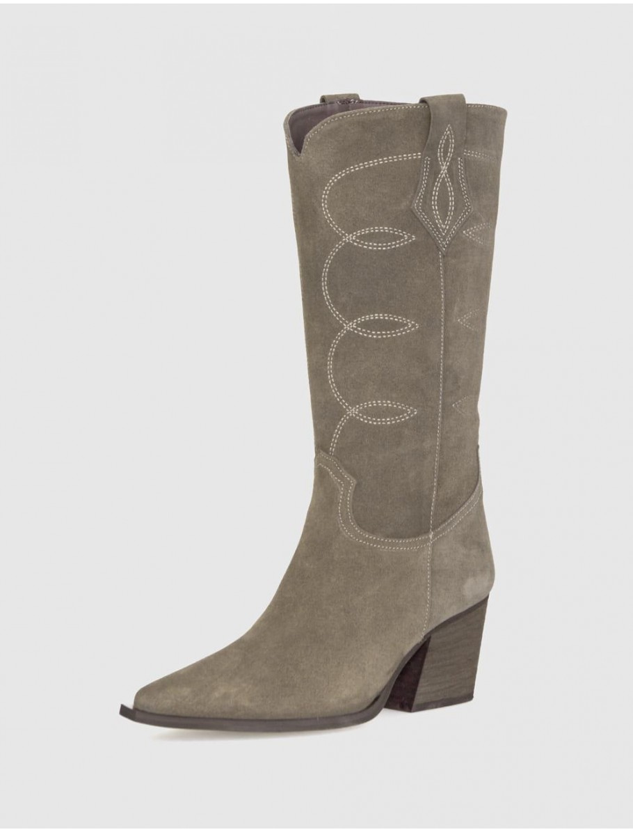 BOTA MUJER VIENTY GIVEN TAUPE