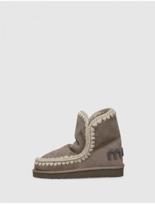 Bot n Mou Eskimo 18 Glitter Logo Taupe Kamomeshop.es