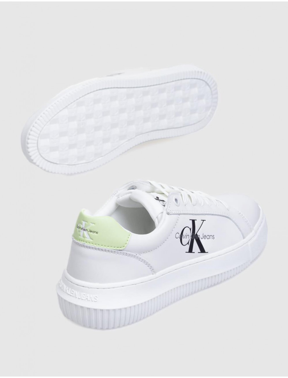 Zapatilla Calvin Klein Chunky Cupsole Blanco Kamomeshop.es