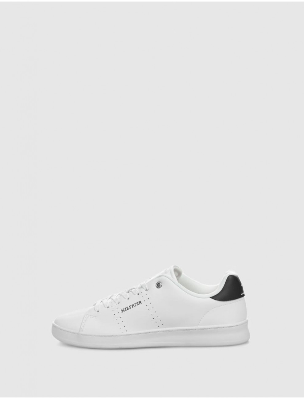 ZAPATILLA TOMMY HILFIGER COURT CUP LTH PERF DETAIL BLANCO