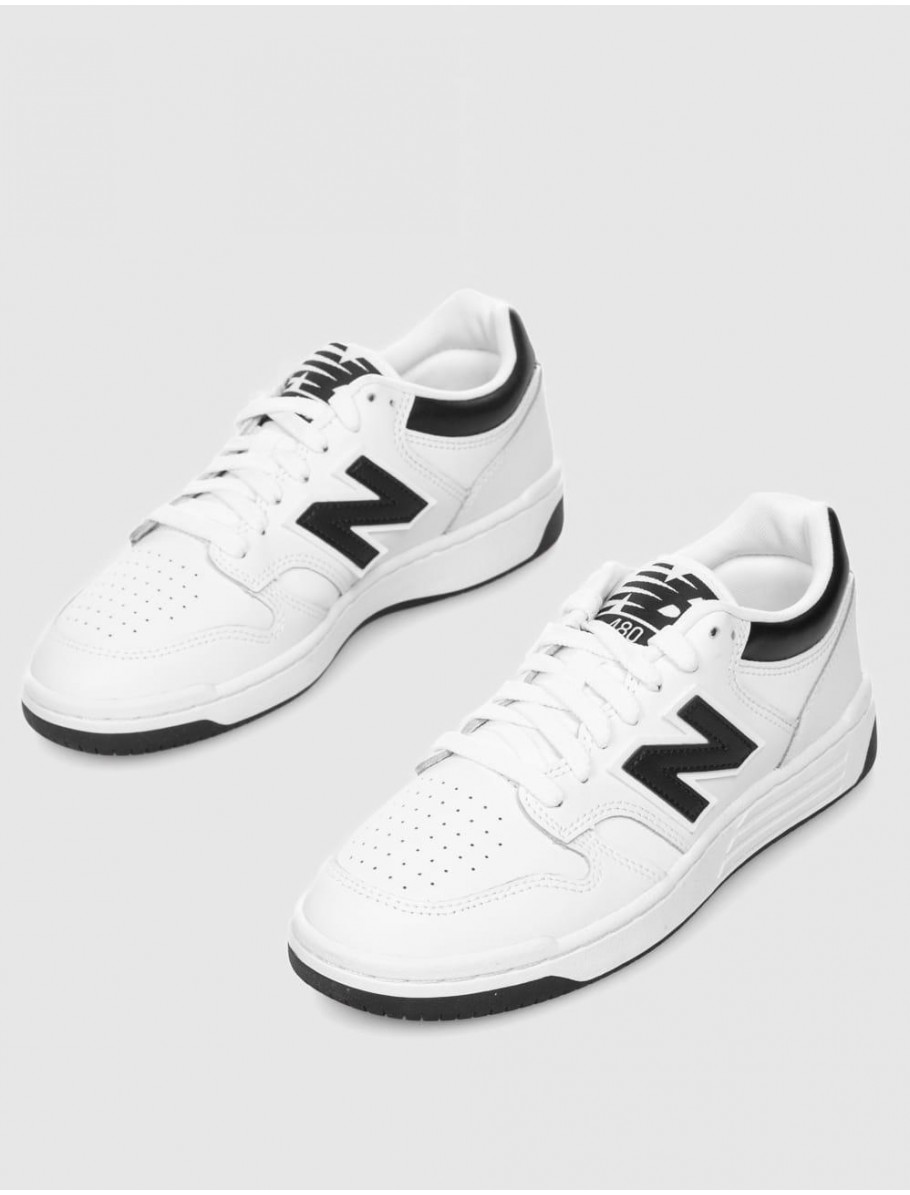 ZAPATILLA NEW BALANCE GSB480 BLANCO NEGRO