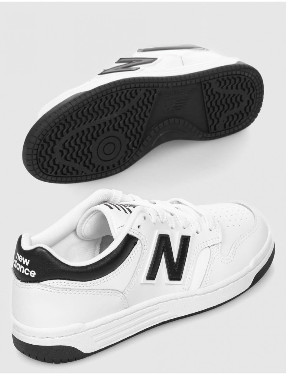 ZAPATILLA NEW BALANCE GSB480 BLANCO NEGRO