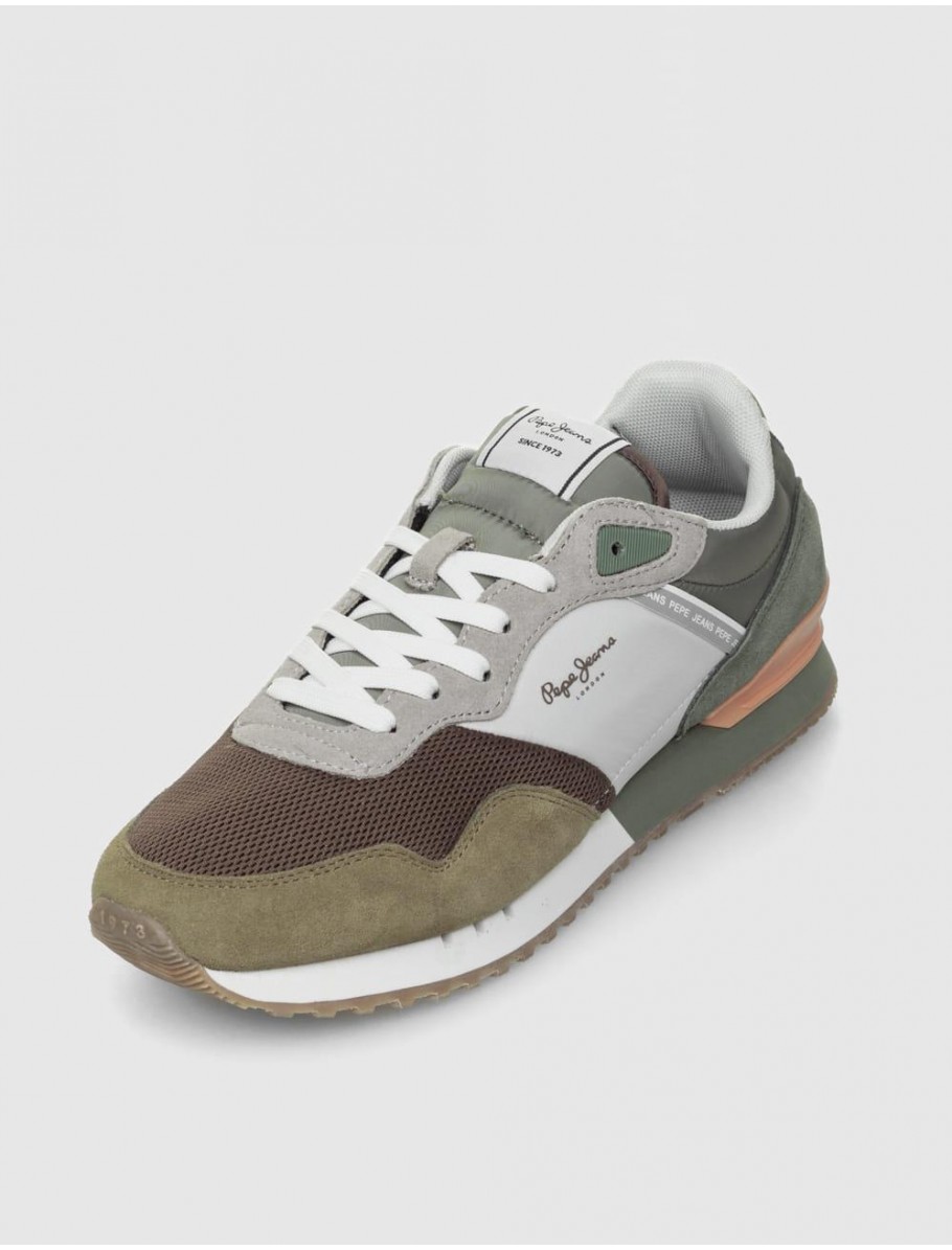 ZAPATILLA PEPE JEANS LONDON URBAN M VERDE