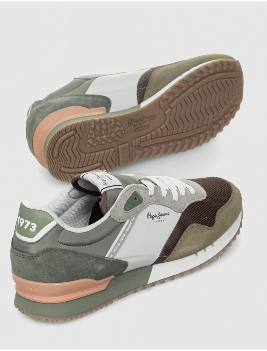 ZAPATILLA PEPE JEANS LONDON URBAN M VERDE