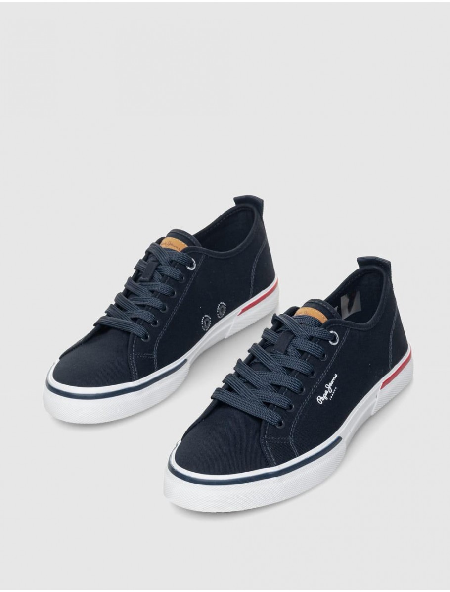 ZAPATILLA PEPE JEANS KENTON SMART M MARINO