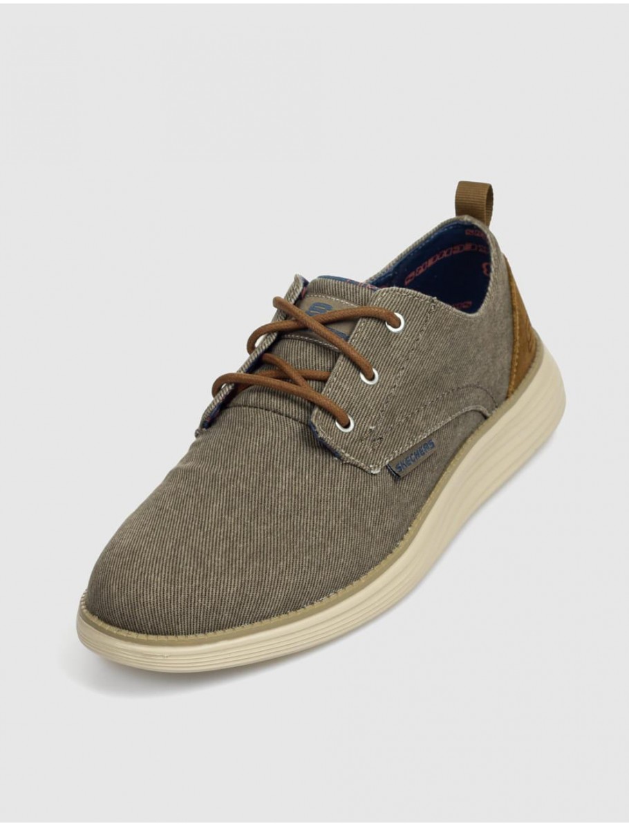 ZAPATILLA SKECHERS STATUS 20 PEXTON TAUPE