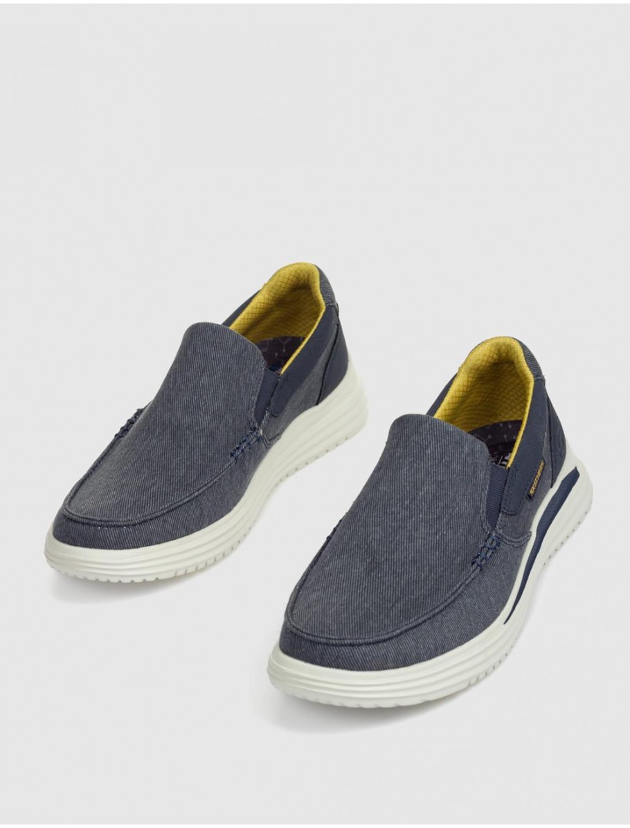 ZAPATILLA SKECHERS PROVEN SUTTNER MARINO