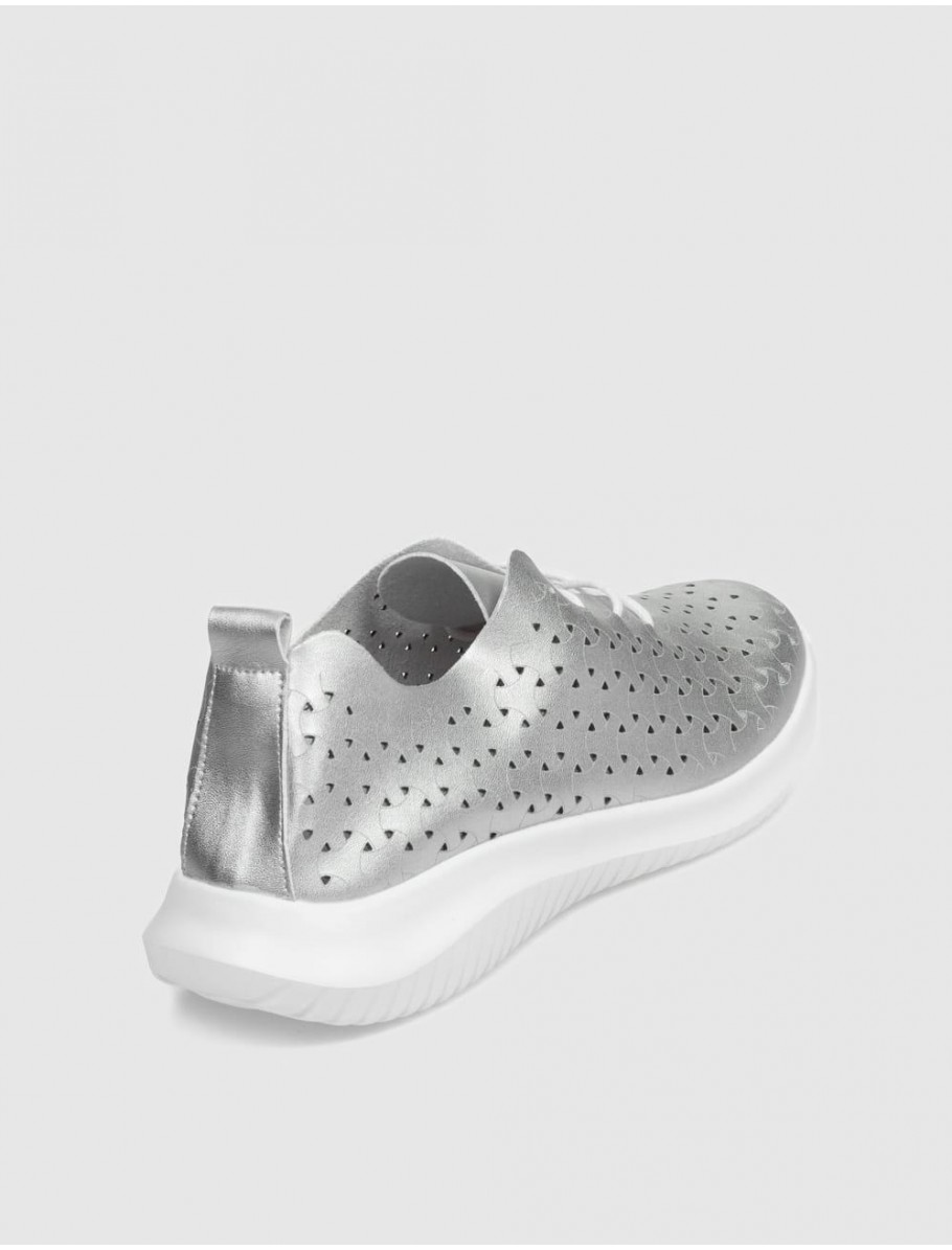 ZAPATILLA ECOLIGEROS LIBERTE PLATA