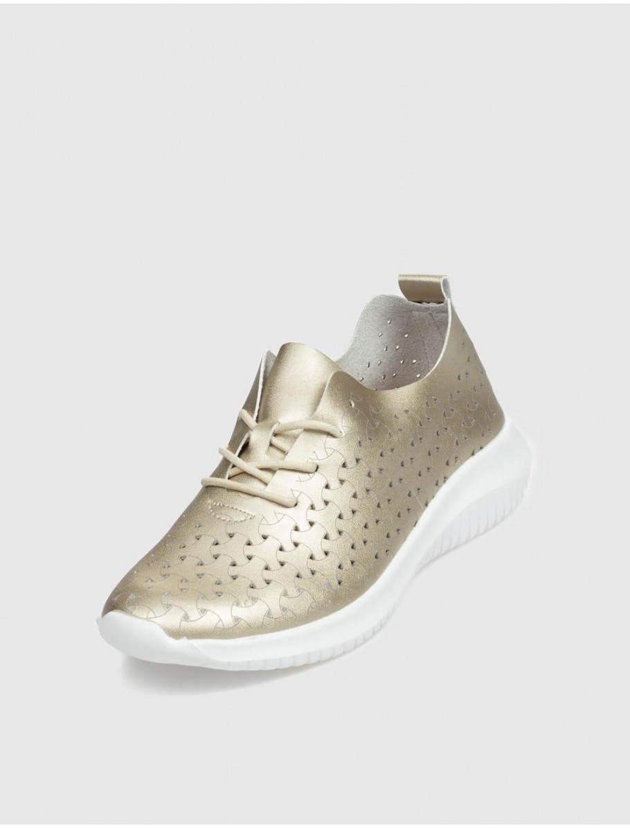 ZAPATILLA ECOLIGEROS LIBERTE ORO