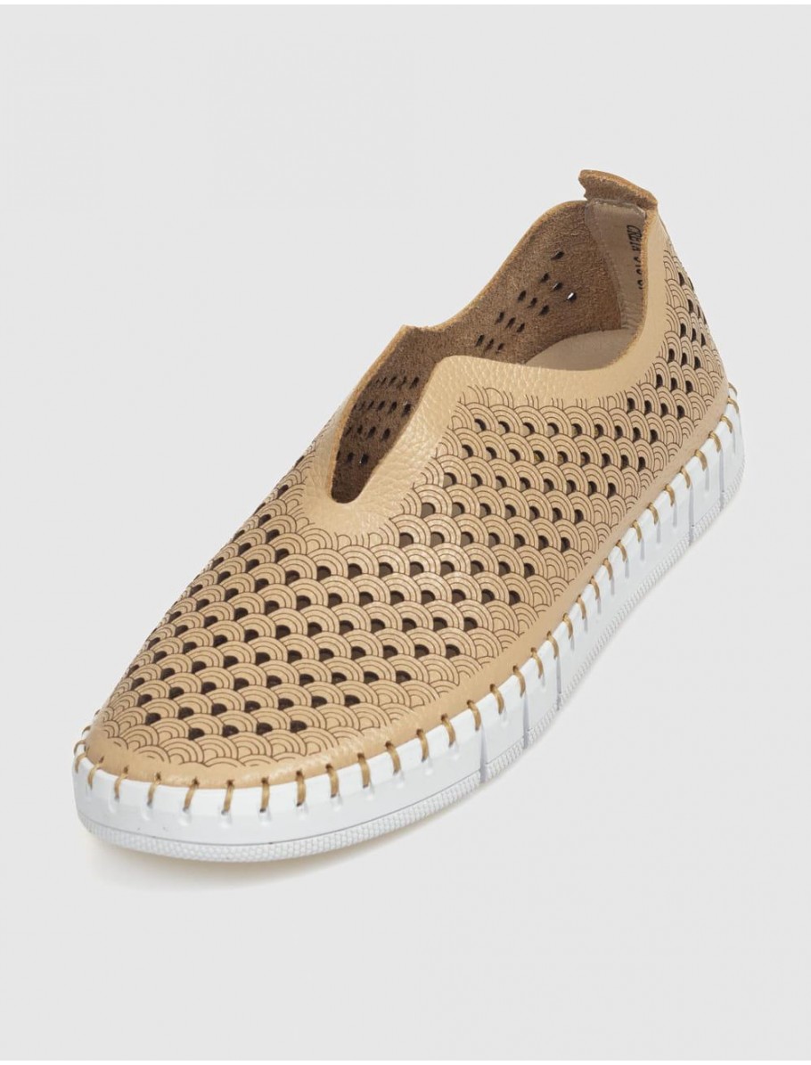 ZAPATILLA THE HAPPY MONK CRETA 016 BEIG