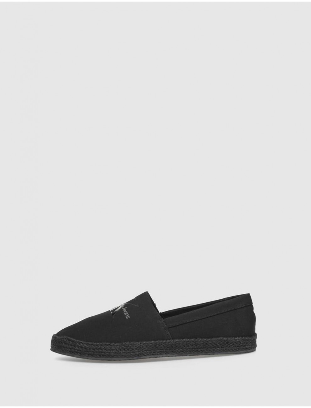 ALPARGATA CALVIN KLEIN ESPADRILLE SLIPON ML NEGRO