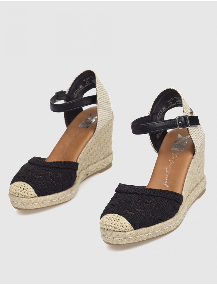 ALPARGATA XTI 142335 NEGRO