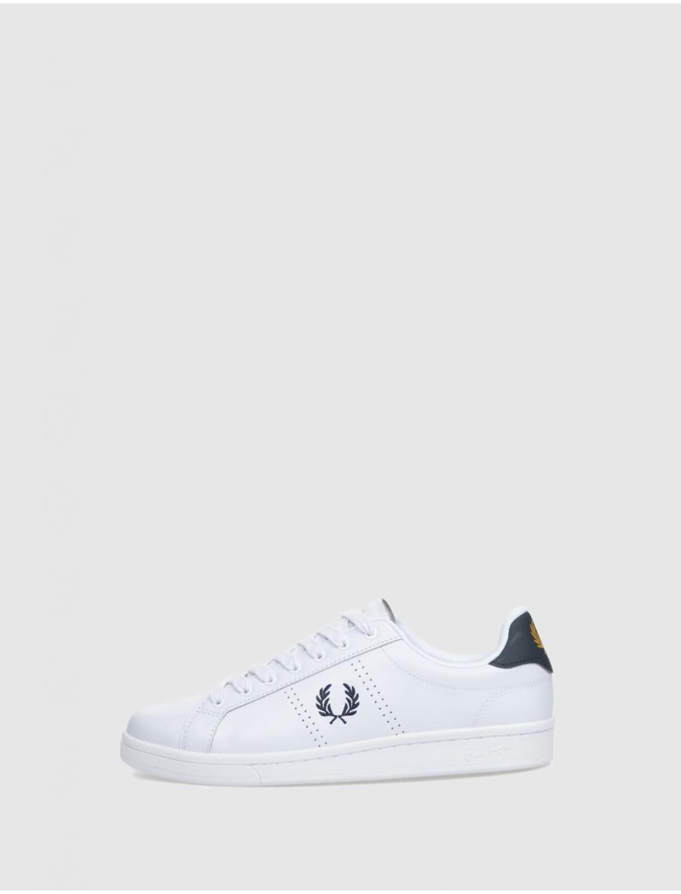 ZAPATILLA URBANA FRED PERRY B721 B6312 LEATHER BLANCO