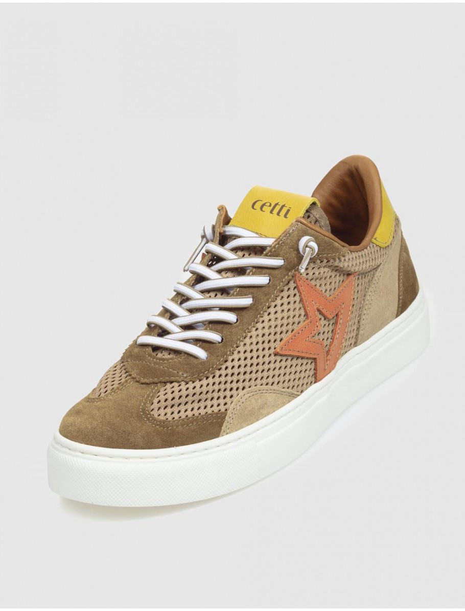 ZAPATILLA URBANA CETTI 1259 CUERO