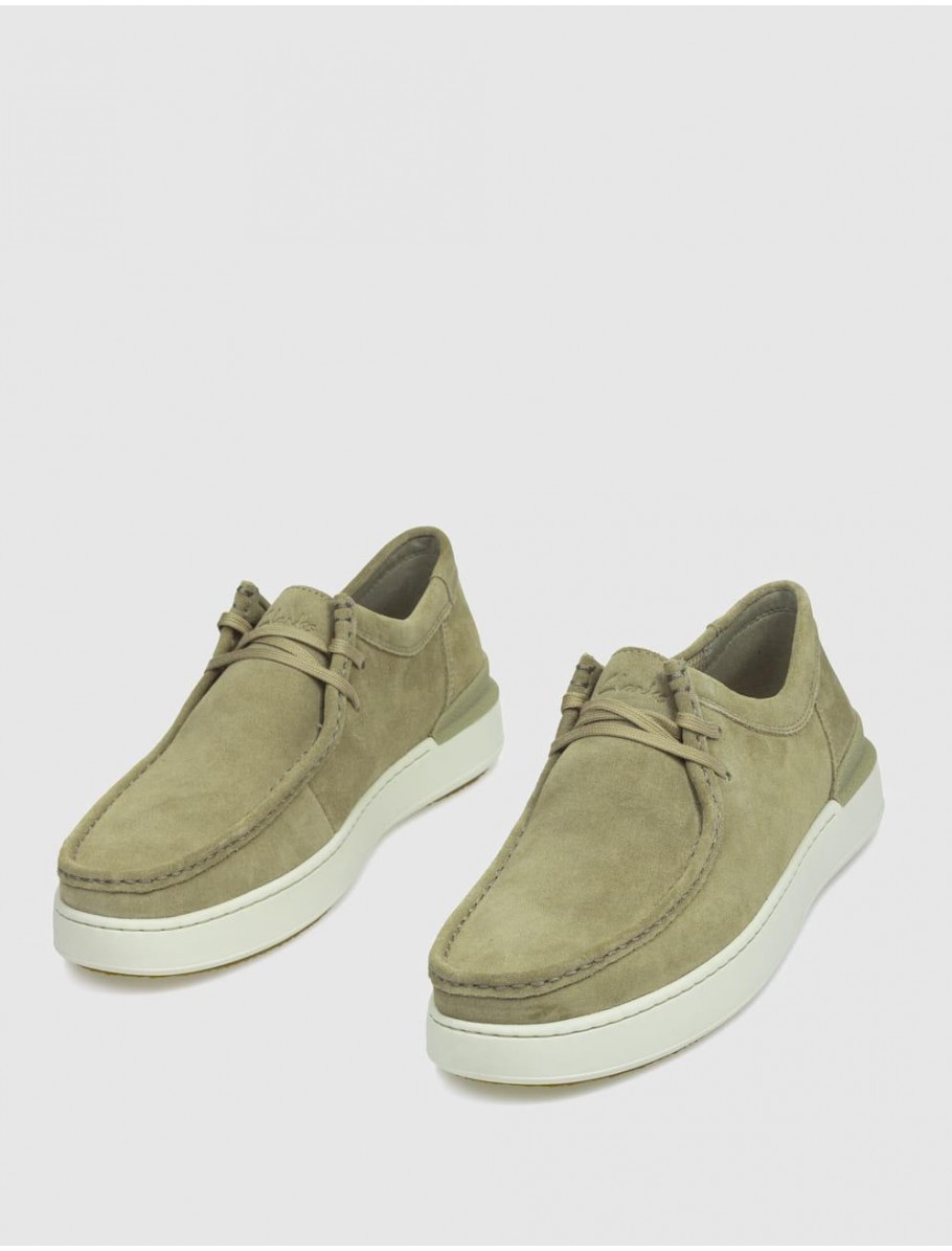 MOCASiN CLARKS COURTLITE SEAM MARRoN