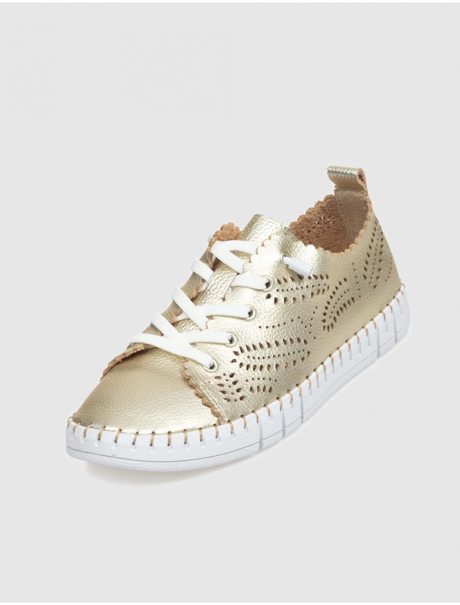 ZAPATILLA THE HAPPY MONK CRETTA 014 PLATINO