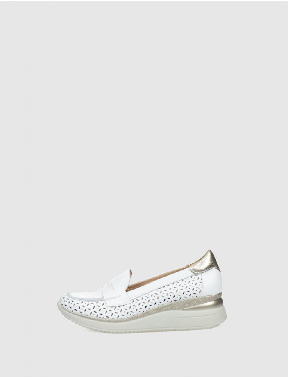 MOCASiN PITILLOS 5661 BLANCO