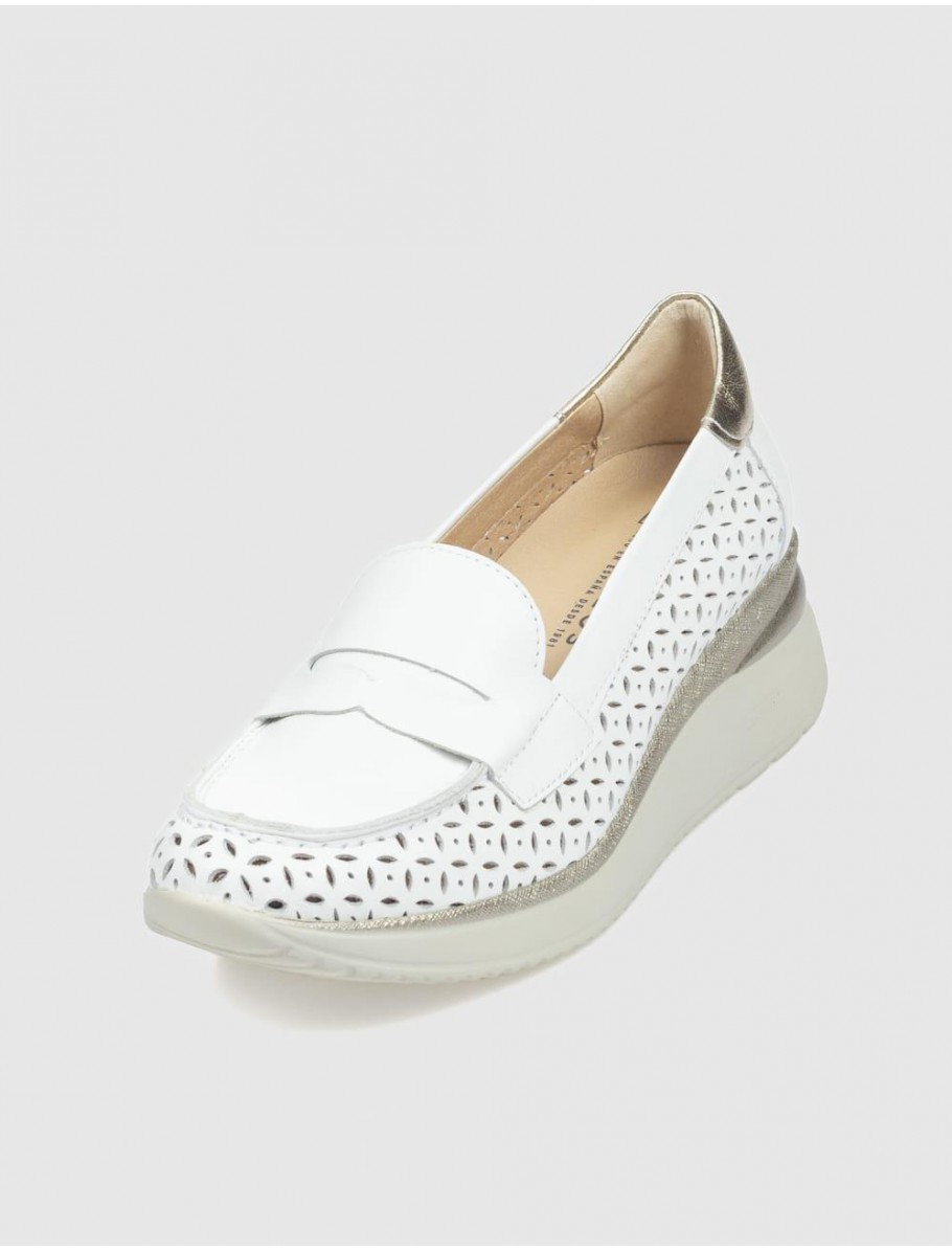 MOCASiN PITILLOS 5661 BLANCO