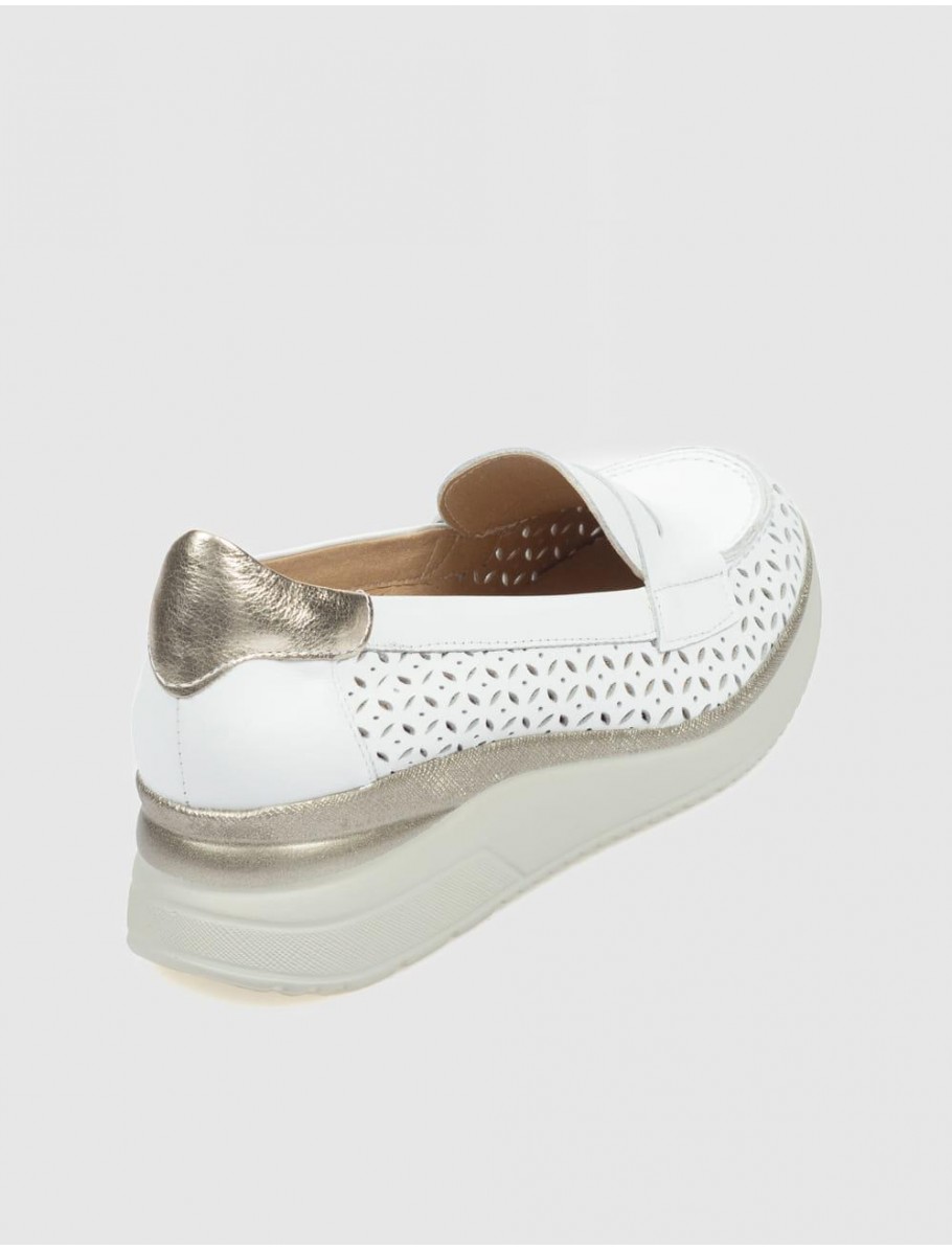 MOCASiN PITILLOS 5661 BLANCO