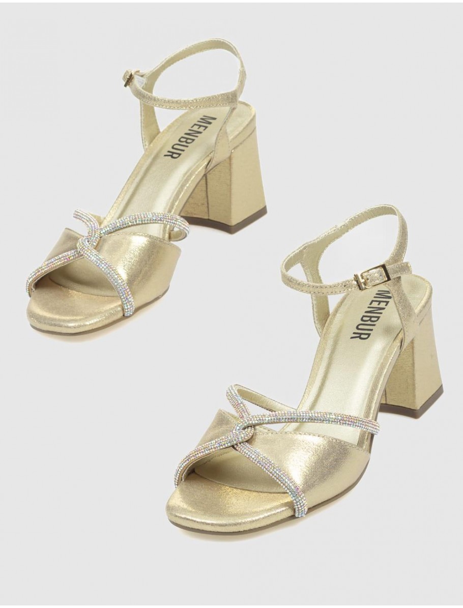 SANDALIA MENBUR MORTA 25596 ORO