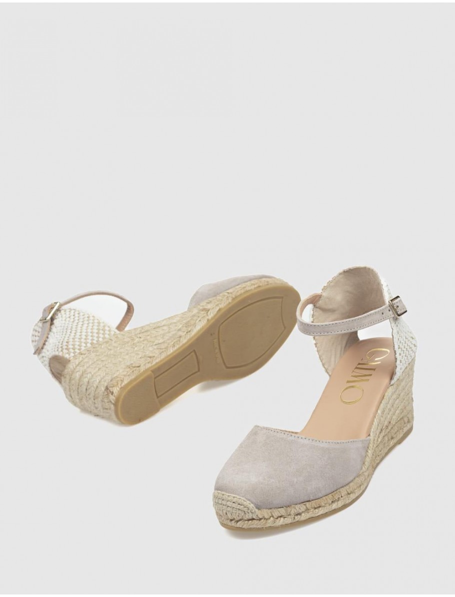 ALPARGATA GAIMO GLOBAL TAUPE