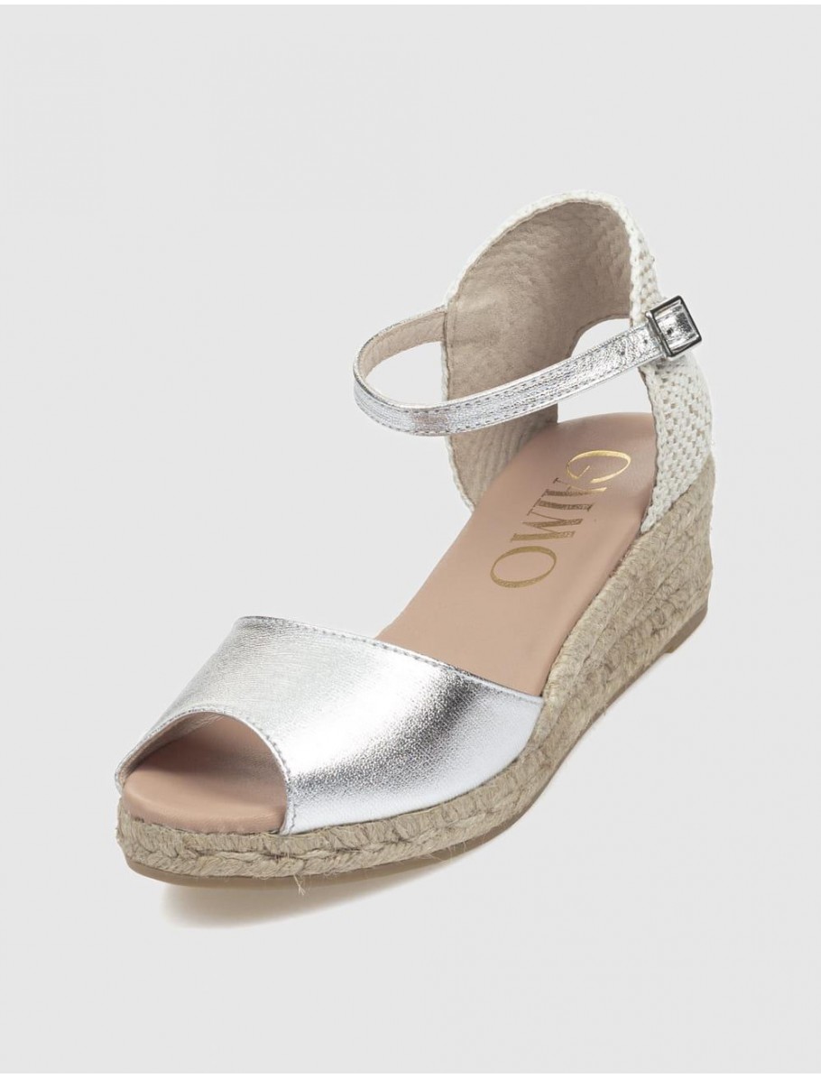 ALPARGATA GAIMO SEDAL PLATA