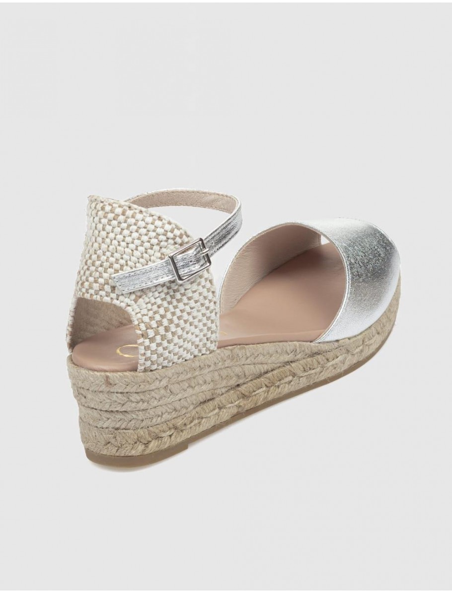 ALPARGATA GAIMO SEDAL PLATA