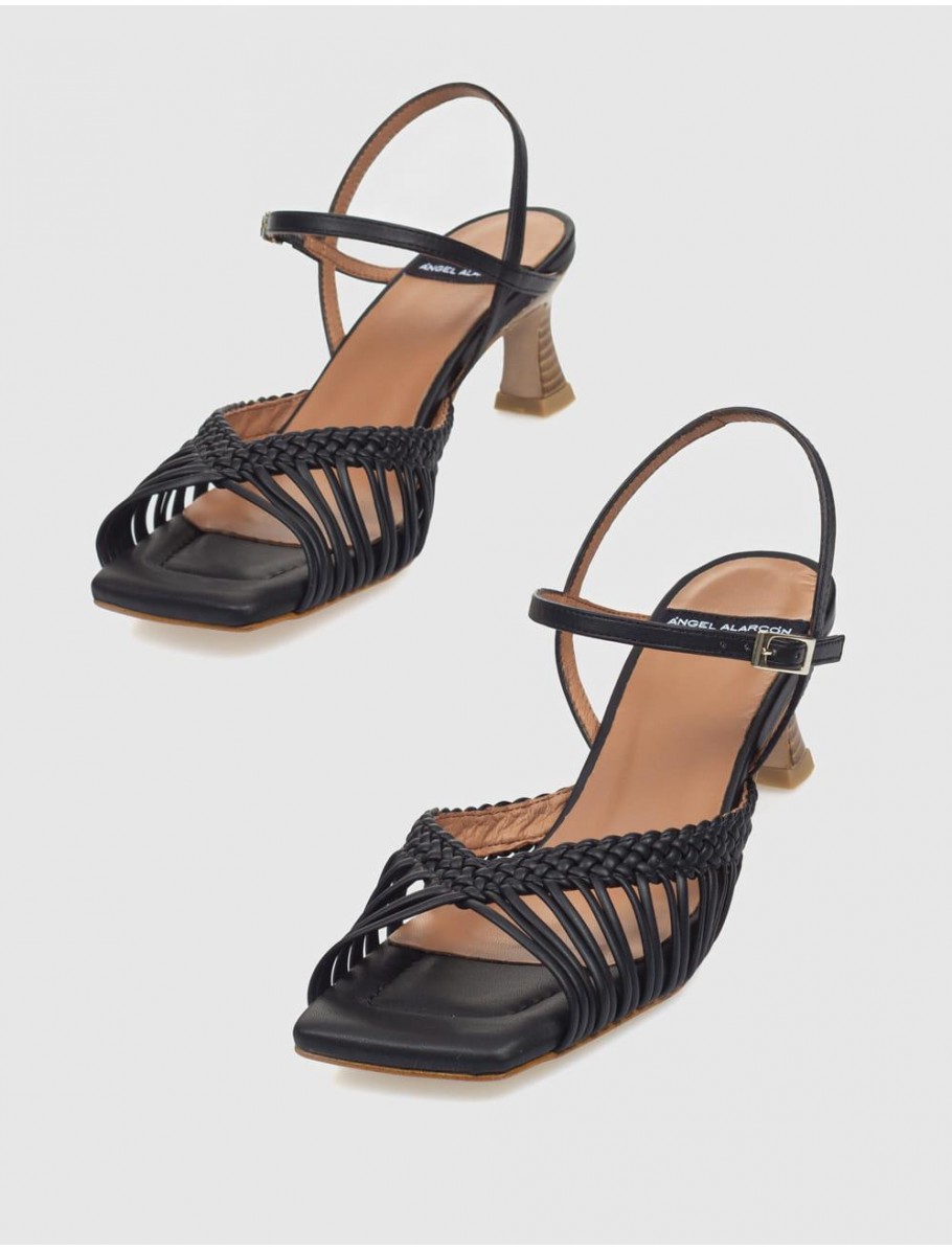 SANDALIA ANGEL ALARCON 24076 NEGRO