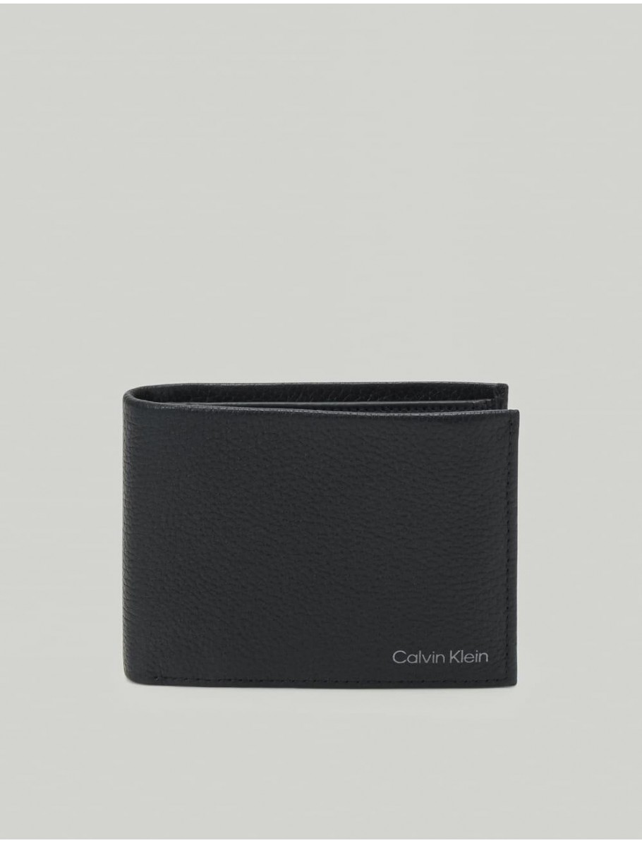 CARTERA CALVIN KLEIN WARMTH TRIFOLD 10CC W COIN L NEGRO