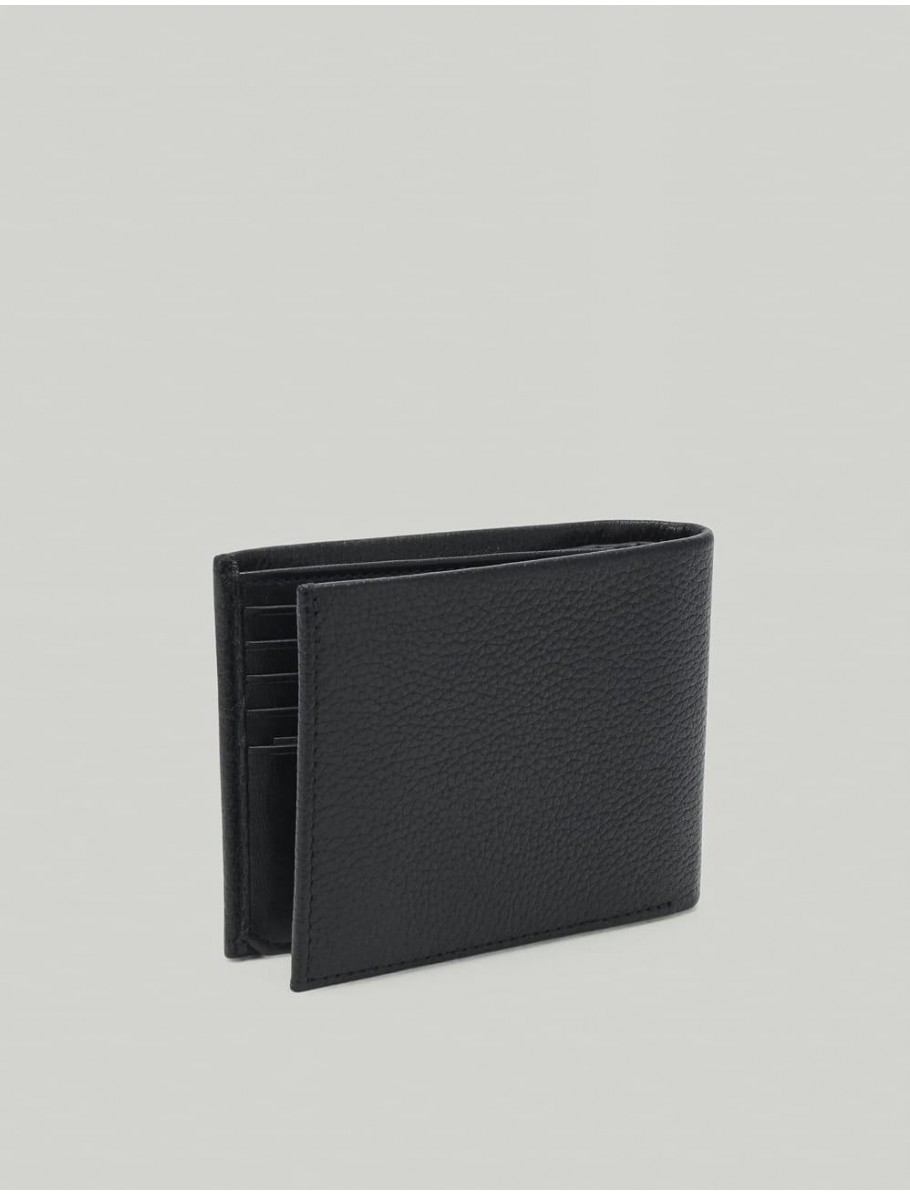 CARTERA CALVIN KLEIN WARMTH TRIFOLD 10CC W COIN L NEGRO