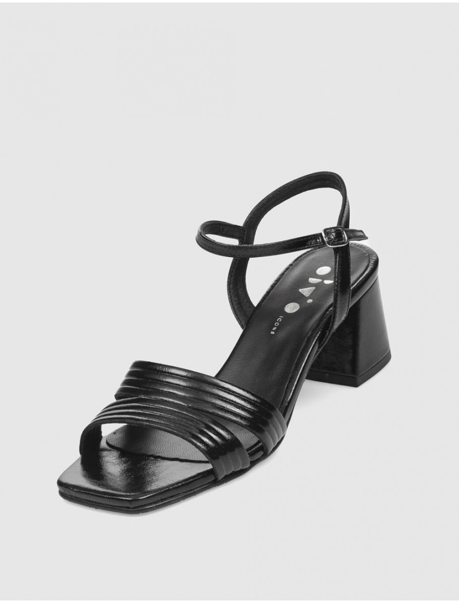 SANDALIA OBVIO SHOES SYRMA NEGRO