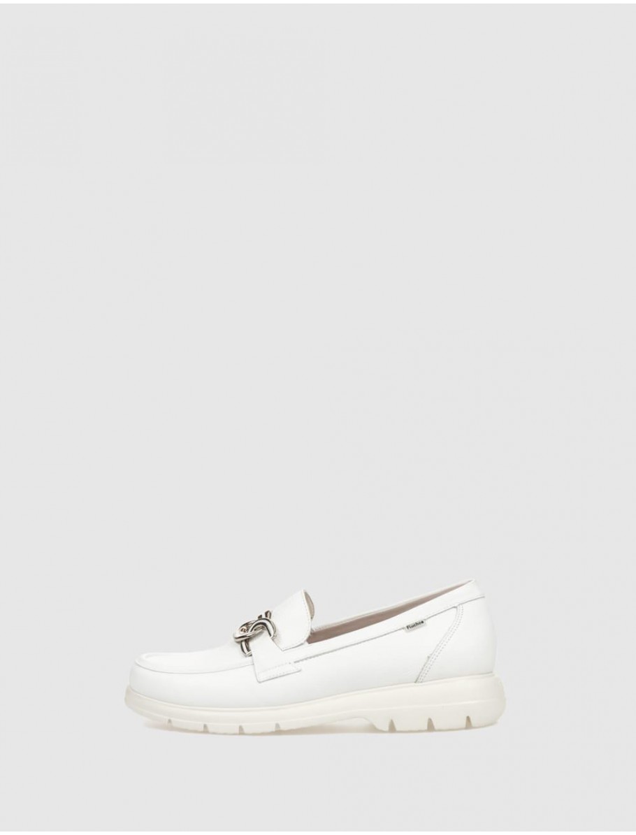 MOCASiN FLUCHOS F1937 BLANCO