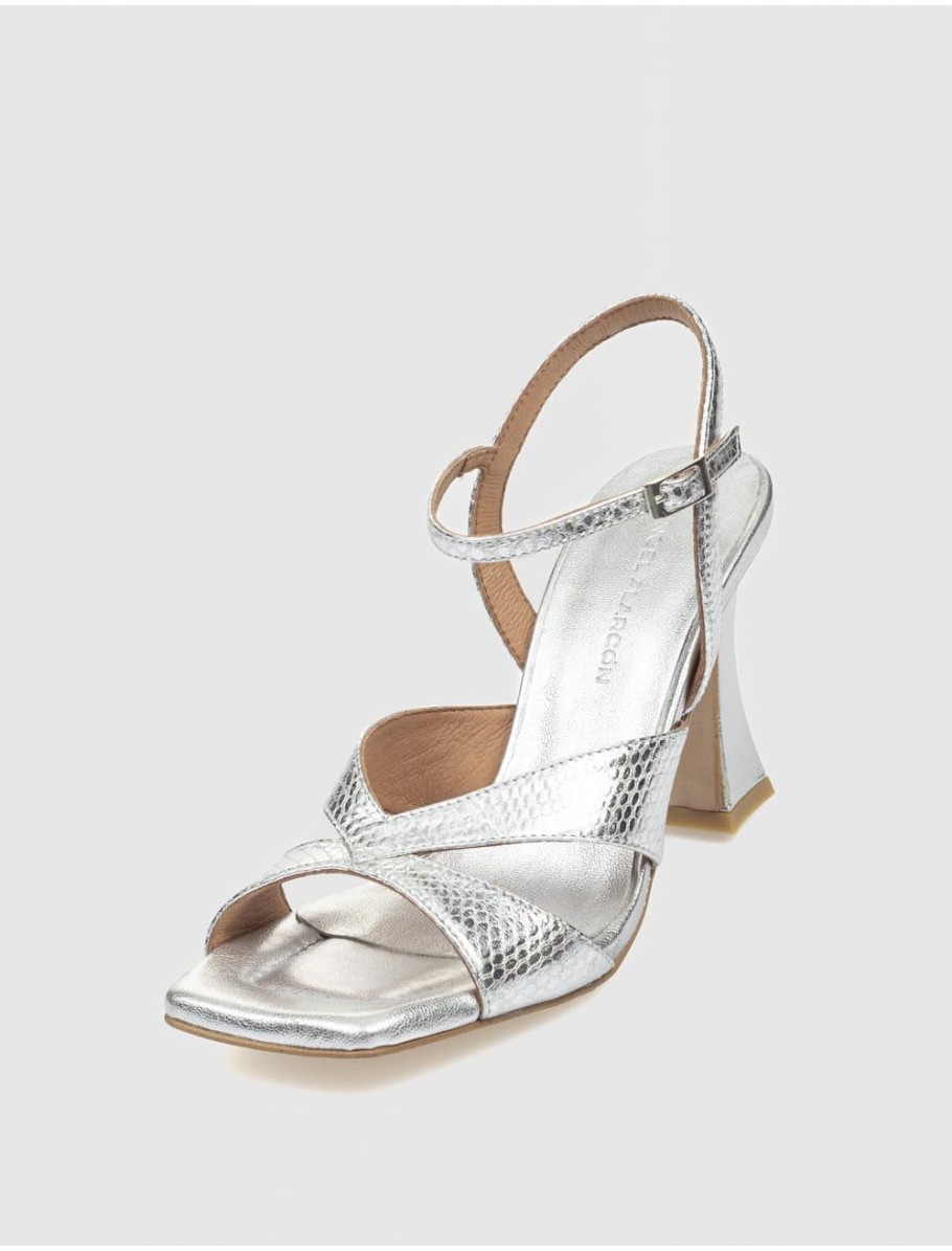 SANDALIA ANGEL ALARCON 24083 PLATA