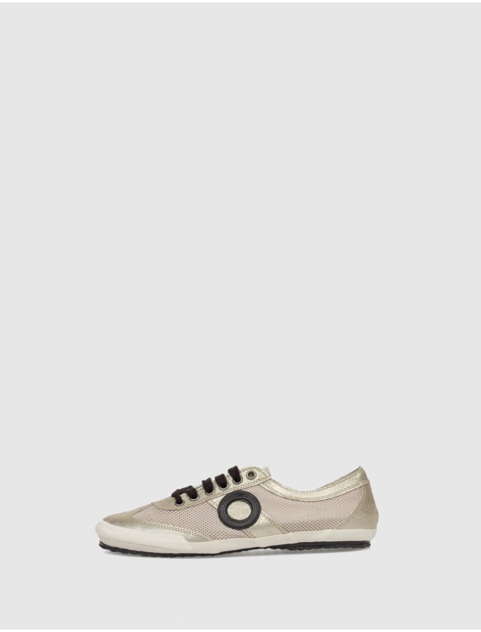 ZAPATILLA URBANA ARO JOANETA PLATINO NEGRO